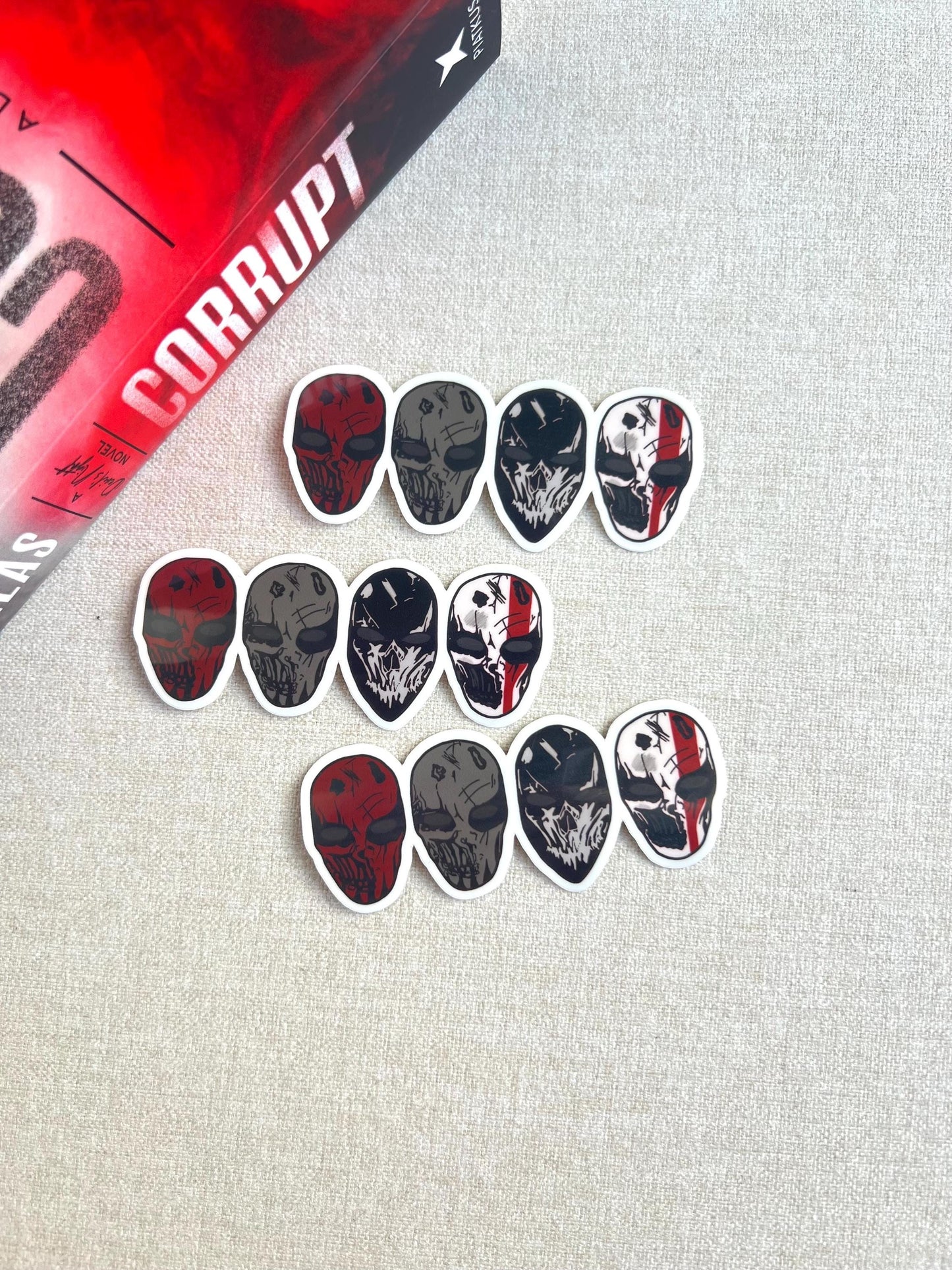 Devils Night Masked Men Sticker