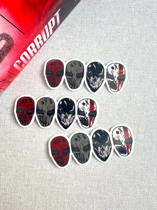 Devils Night Masked Men Sticker